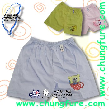 邦尼熊純棉童小短褲