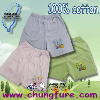 邦尼熊BeniBear-小中福兒童精梳棉(輕薄)休閒短褲