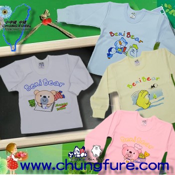 邦尼熊BeniBear-小中福兒童精梳棉(厚棉)長袖